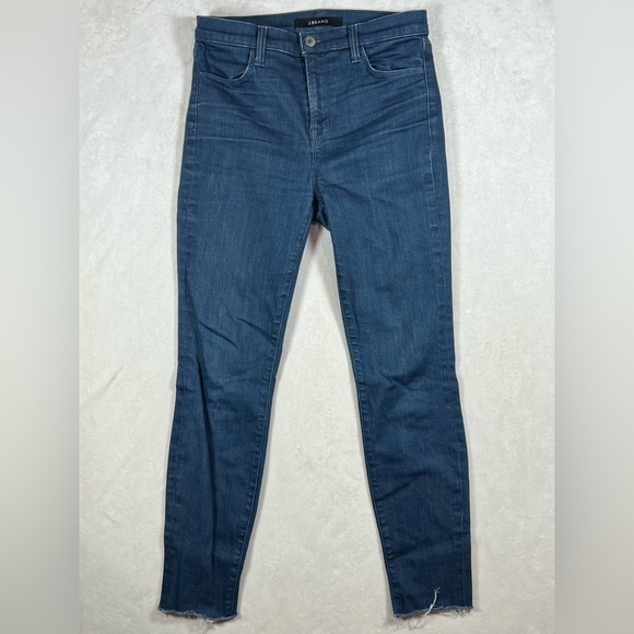 J Brand Maria High Rise Size 28 Slim Dark Blue Skinny Jeans